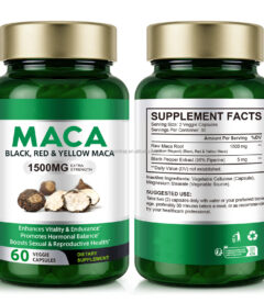 Agra Wellness Maca Root Capsules for natural daily wellness, vitality, and energy support.